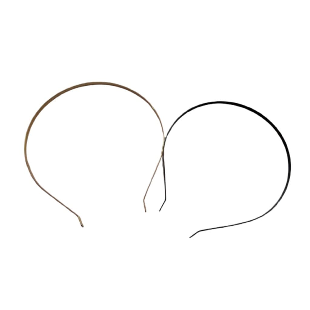 2 Tiara De Cabelo Em Ferro Cor Sortida 0.5 mm Para Montagem