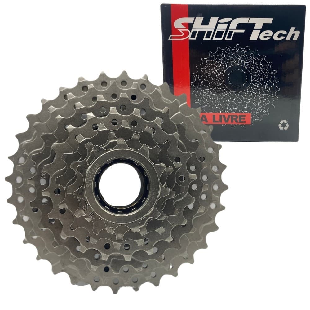 Catraca Roda Livre Rosca 7v 11/32 Indexada Shiftech 11-32d