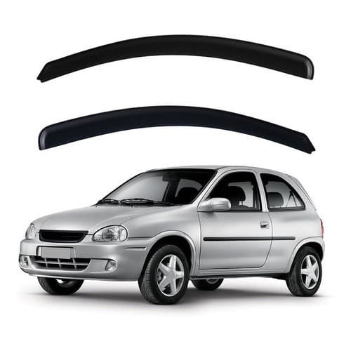 Defletor Calha de Chuva Corsa Hatch 1994 a 2001 2 Portas Ecoflex
