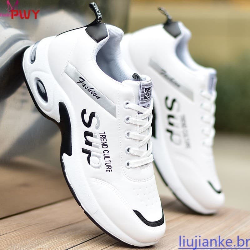 Homens Casual impermeável couro sapatos antiderrapante roupas resistentes 025 PWY12