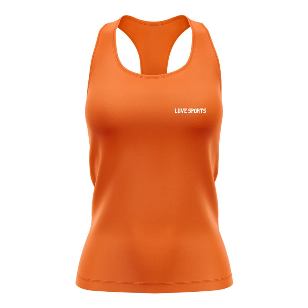 Regata Nadador Feminina Dry Proteção Solar Estampada Love Sports