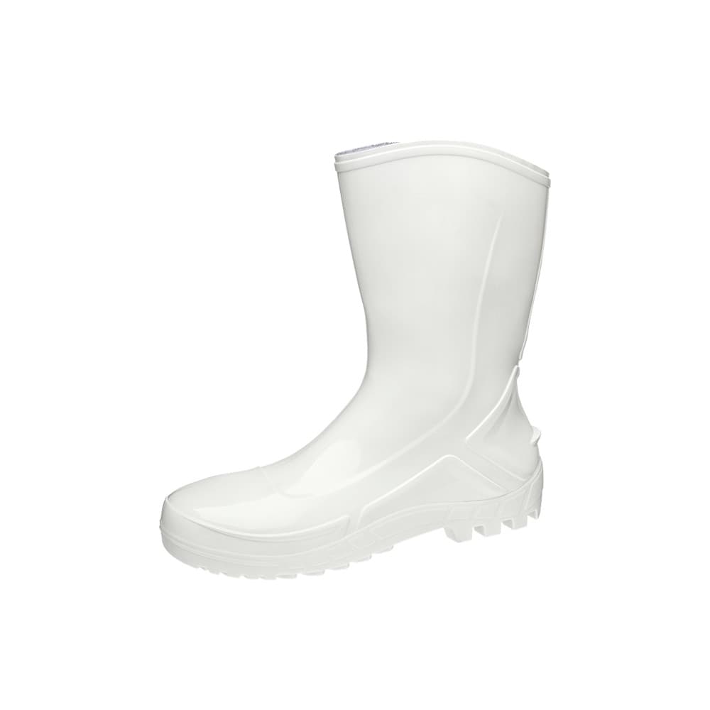 BOTA GALOCHA PVC CANO MEDIO COM FORRO 110VFLEXF-BR BRANCA CA42291