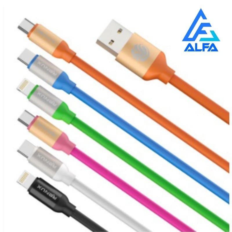 Cabo Carrega Macaron Usb Dados Turbo Celular V8/ tipo c/ IPHONE Todas Marcas 1.5m