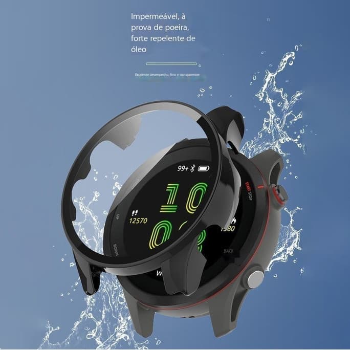 Película Protetora Integrada + Case Para Garmin F965/255