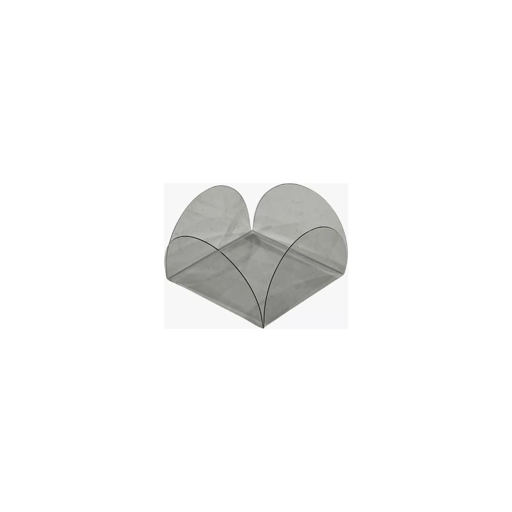 50 Unidades Forminha Pétala 4 Folhas 3,0X3,0cm Acetato Aba Redonda