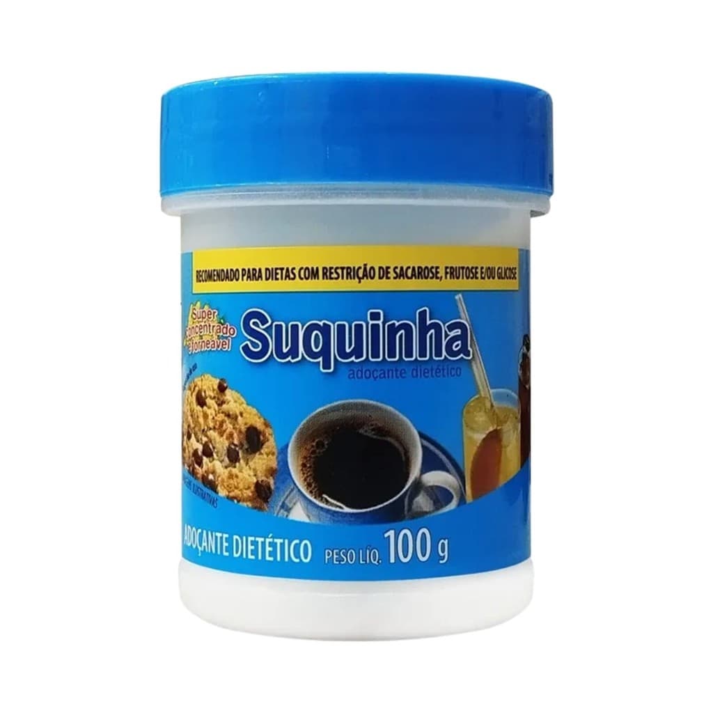 Adoçante Suquinha Dietético Zero Açúcar - Kerry 100g