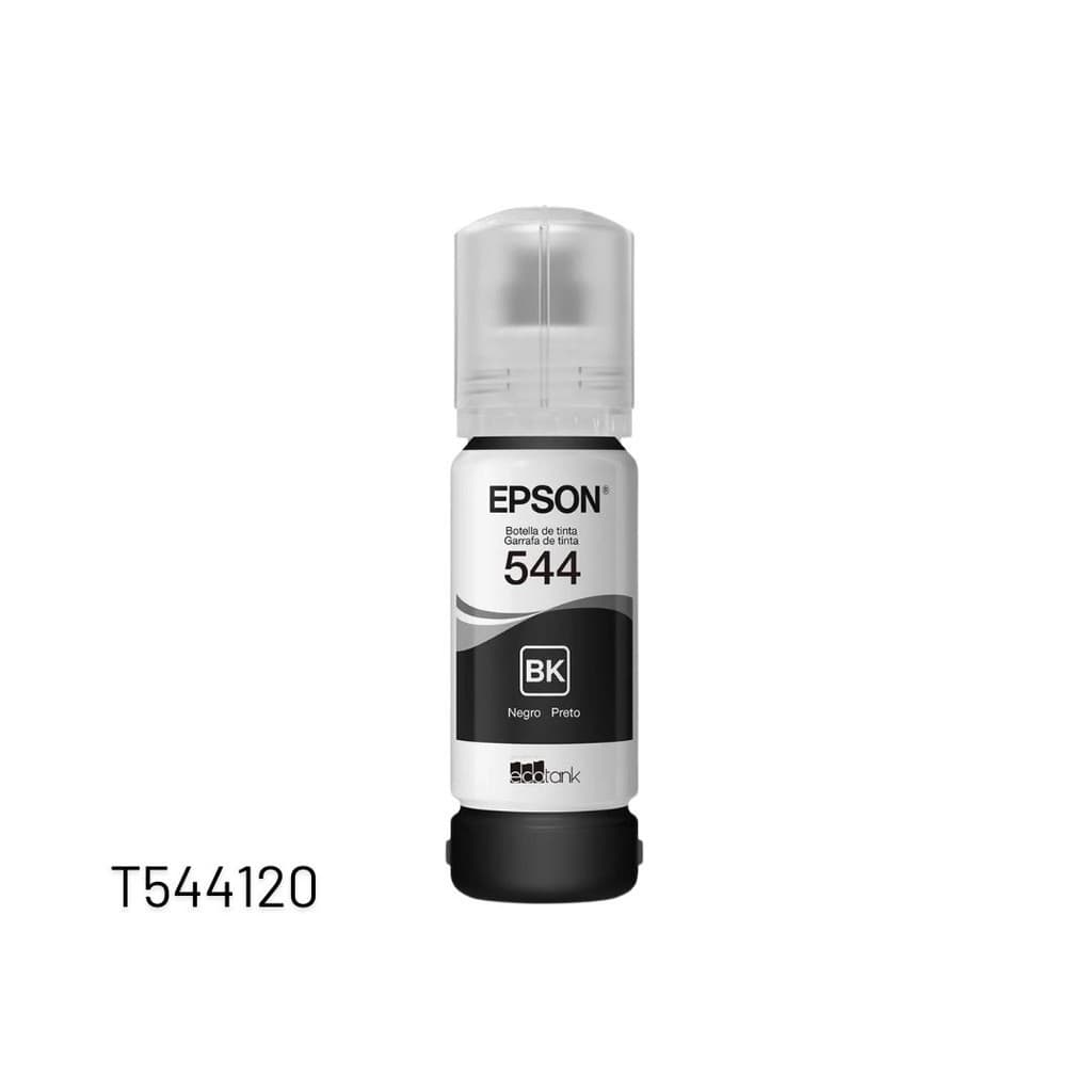 Tinta para impressora Epson Preto  Ecotank T544 - T544120 - 65ML Epson