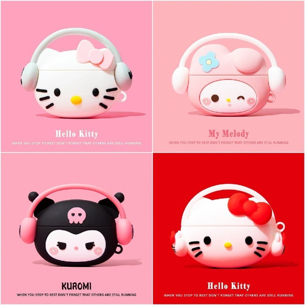 Capa Protetora Para Fone De Ouvido 3D Compatível Com Apple AirPods 1 2 3 Pro 2 Anime Acessórios