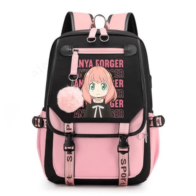 SPY × FAMILY Nova Grande Capacidade Multifuncional Anime Mochila Escolar para Meninas Lazer Ao Ar Livre Saco de Computador de Viagem ATDU