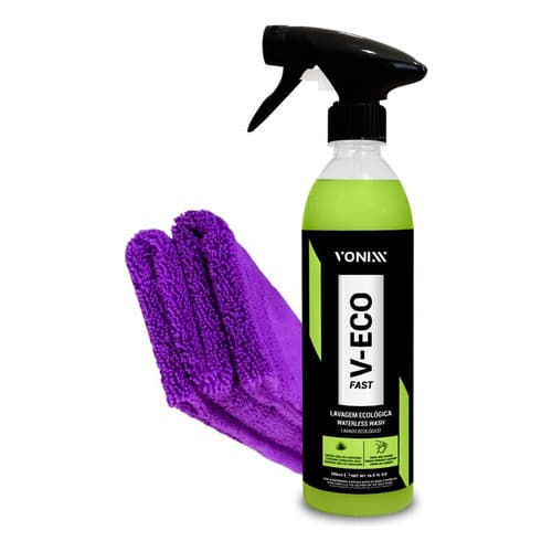 V-eco Fast Vonixx Lavagem A Seco Ecológica E Profissional Com Cera de Carnaúba 500ml