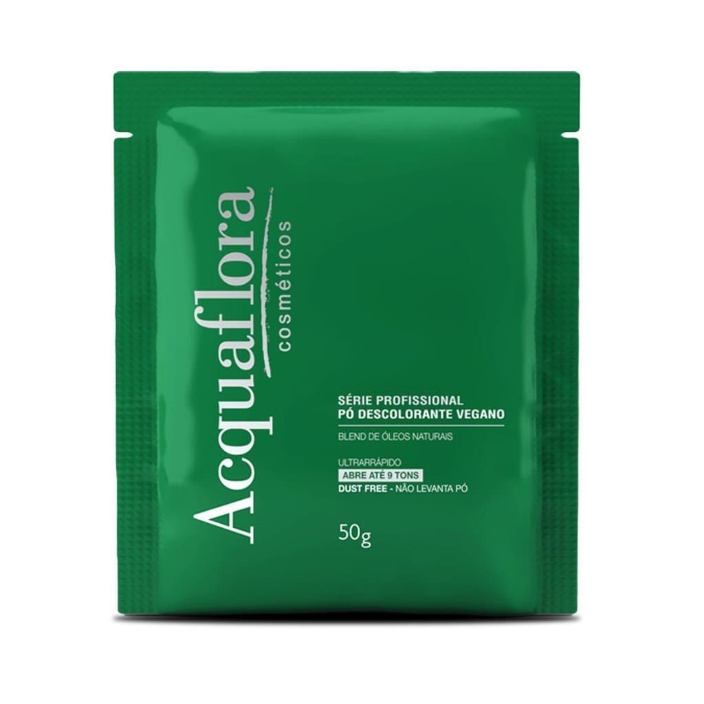 PÓ DESCOLORANTE VEGANO ACQUAFLORA ULTRARRÁPIDO DUST FREE 50G