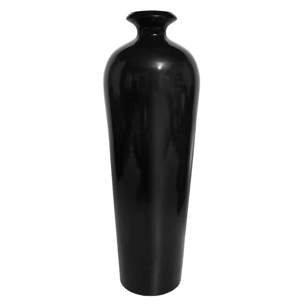 Vaso Garrafa de Chão Shades em Cerâmica Decorativo 47x16cm