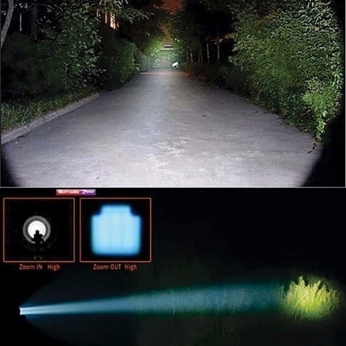Lanterna Tática Profissional Police 16500w 460000 Lumens Up!