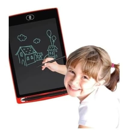 Lousa Digital Lcd Tablet Infantil Para Escrever E Desenhar Tela 8.5 polegadas