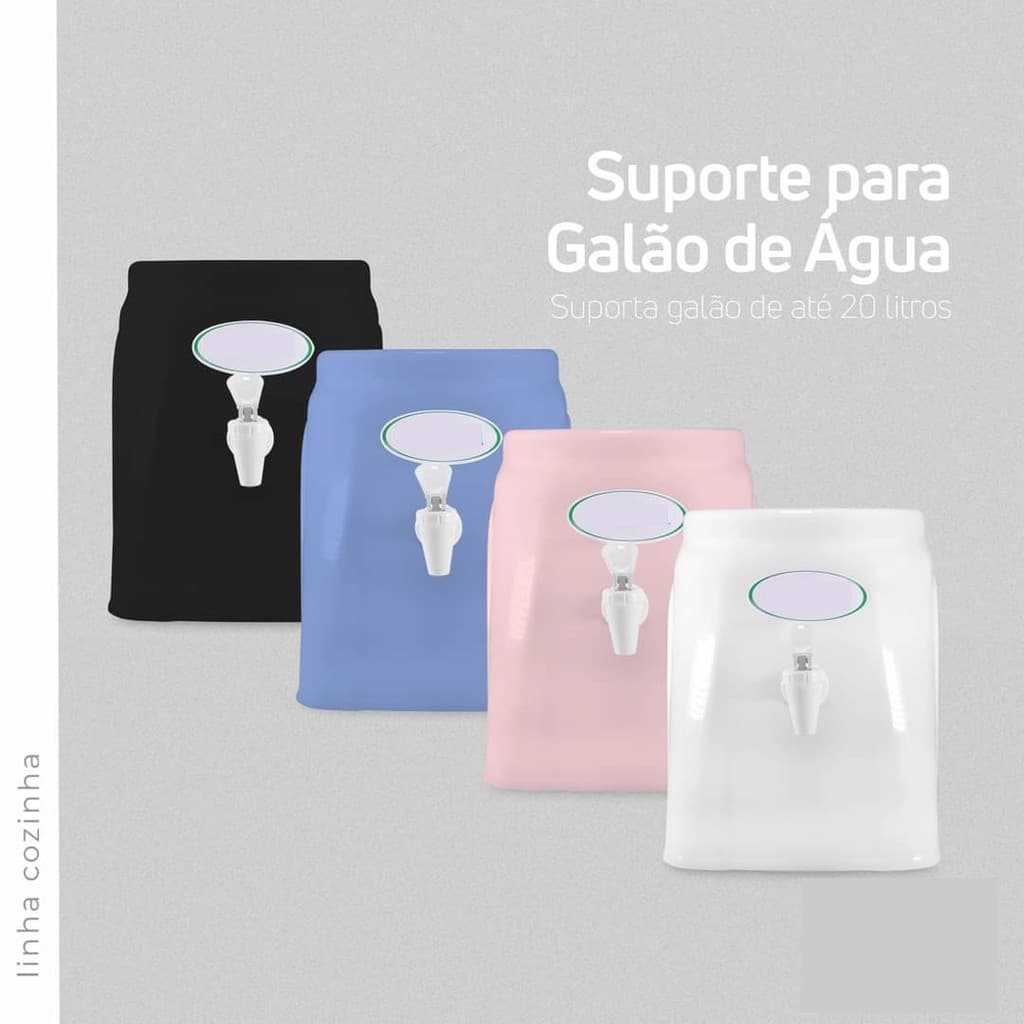 FILTRO SUPORTE GALÃO DE AGUA PREMIUM - Sortido
