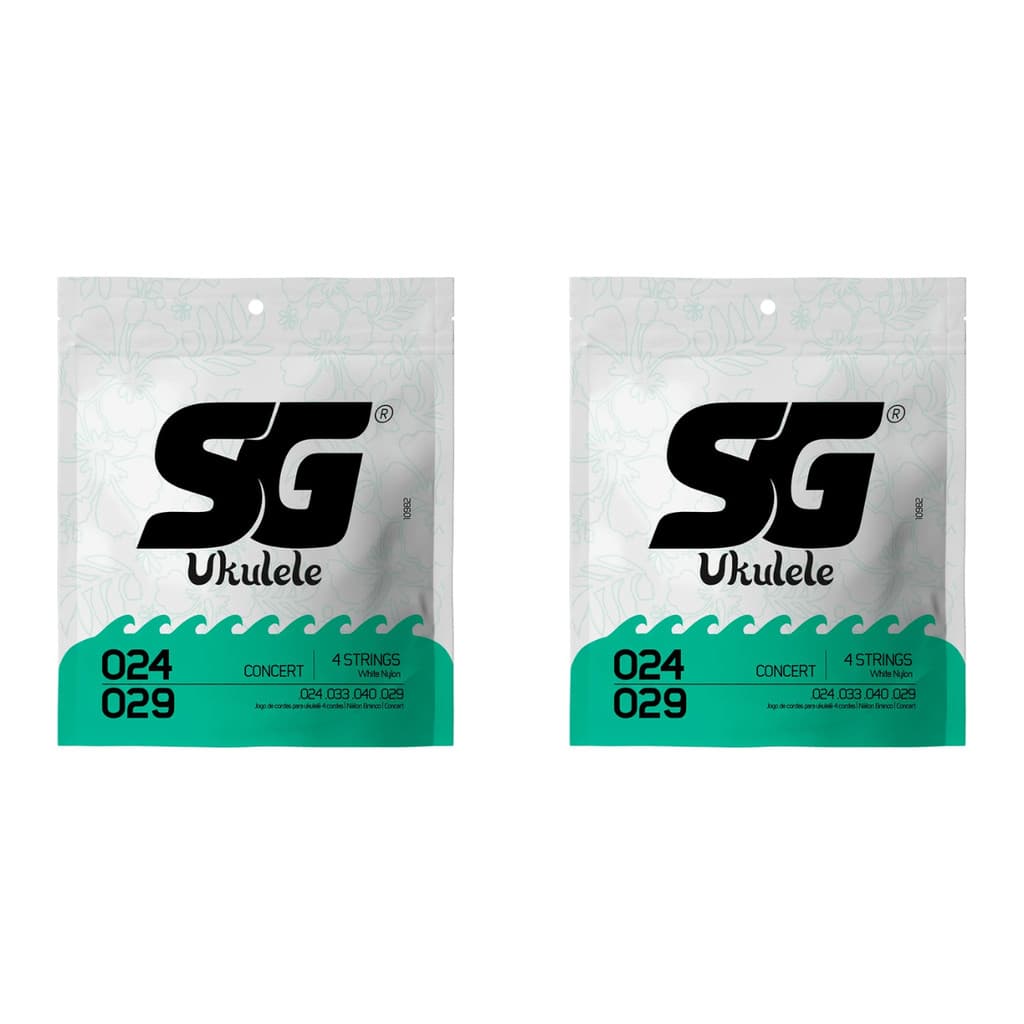 Encordoamento SG Nylon Para Ukulele Concert - 02 Jogos