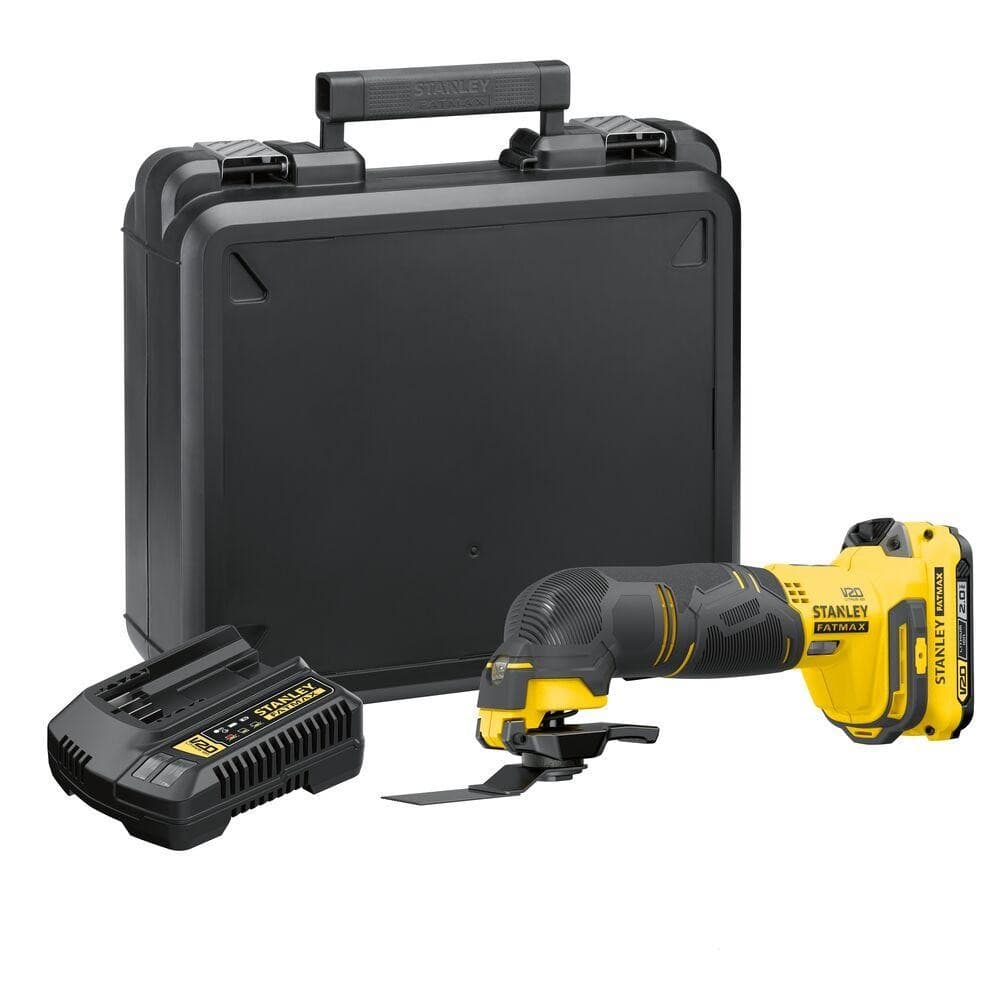 Multiferramenta Oscilante STANLEY SCT500D1K Com 9 Acessórios e Maleta