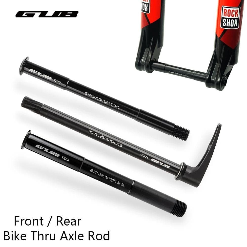 Gub 12/15mm bicicleta através da haste do eixo da roda traseira dianteira espetos garfo 12x100 12x142 12x148 15x100/110