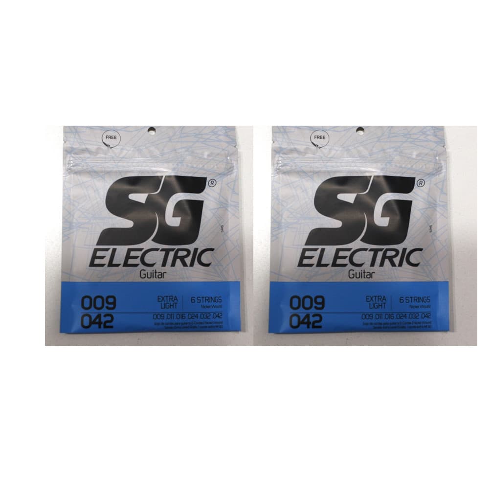 Encordoamento Sg 009 Para Guitarra Elétrica - 02 Jogos