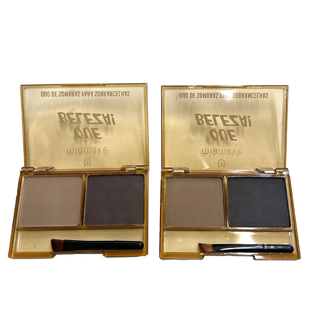 Mia Make Que Beleza! Duo De Sombras Para Sobrancelhas 4g
