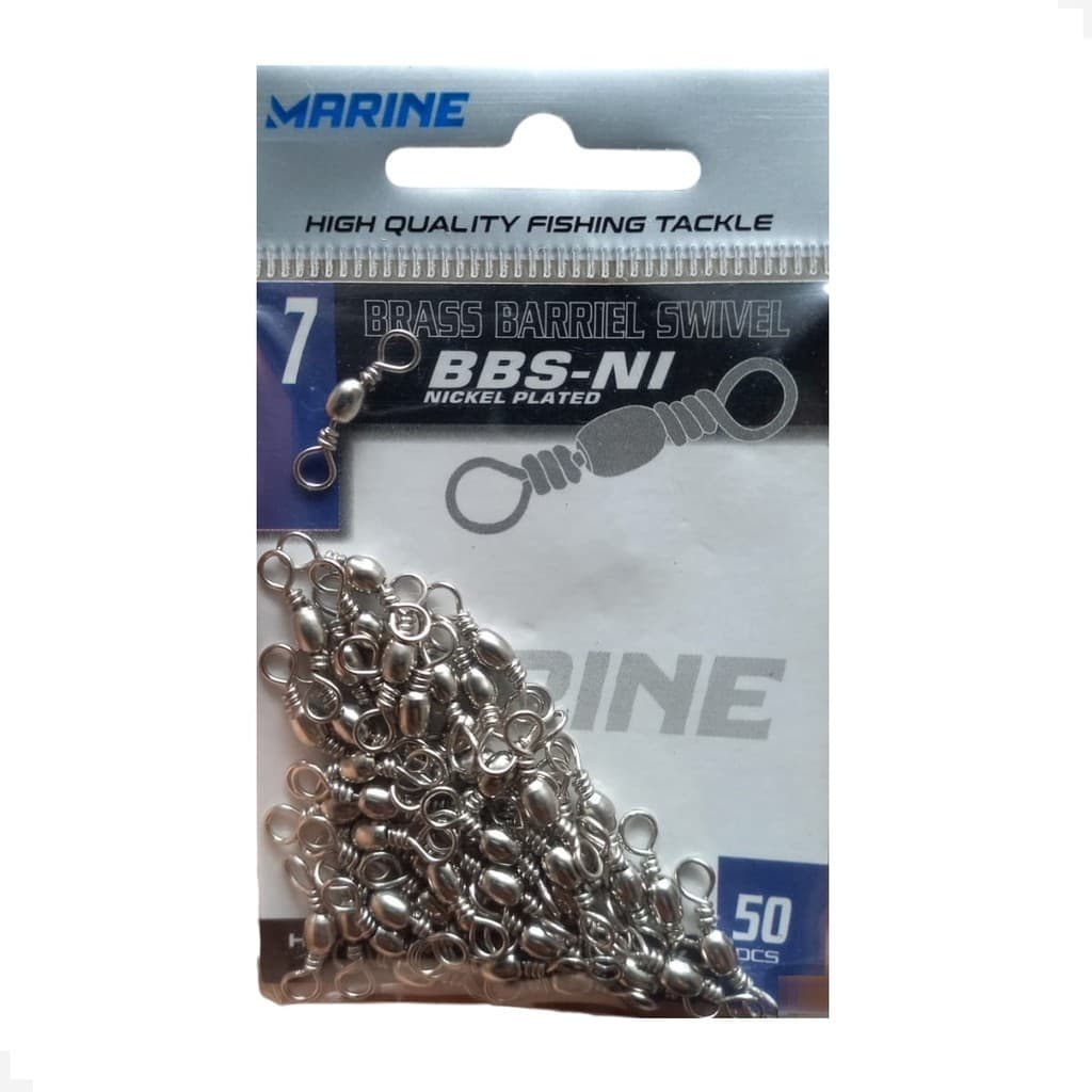 Girador para pesca nickel Marine pct 50 unid vários tamanhos