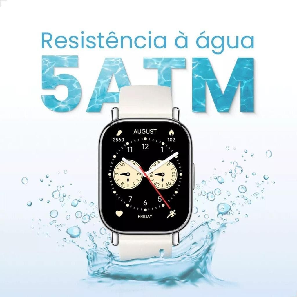 Smartwatch Watch 5 Lite AMOLED GPS – Tecnologia e Precisão no Seu Pulso Elect TOP DE LINHA
