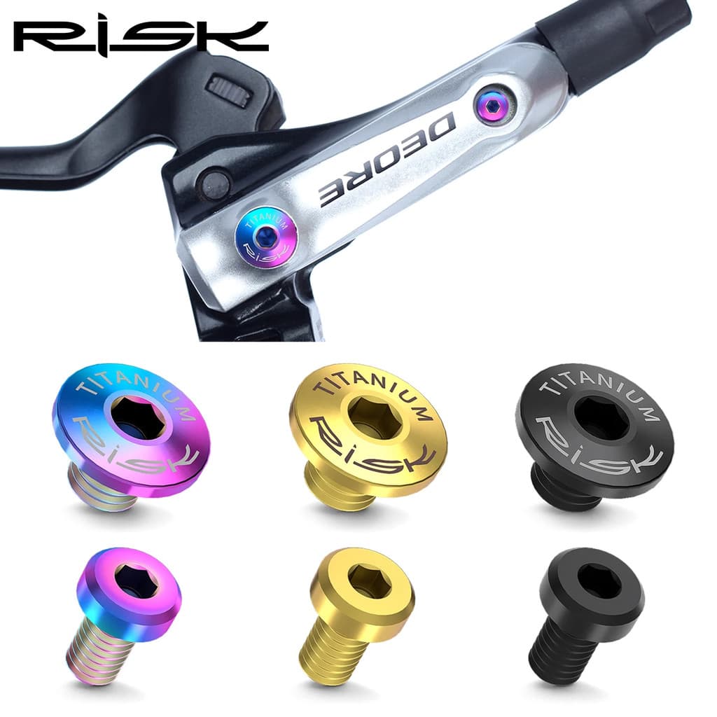 RISK Parafusos De Tampa De Cilindro De Óleo Inteiro/Separado Alavanca De Freio De Bicicleta Shimano Parafuso Fixo D