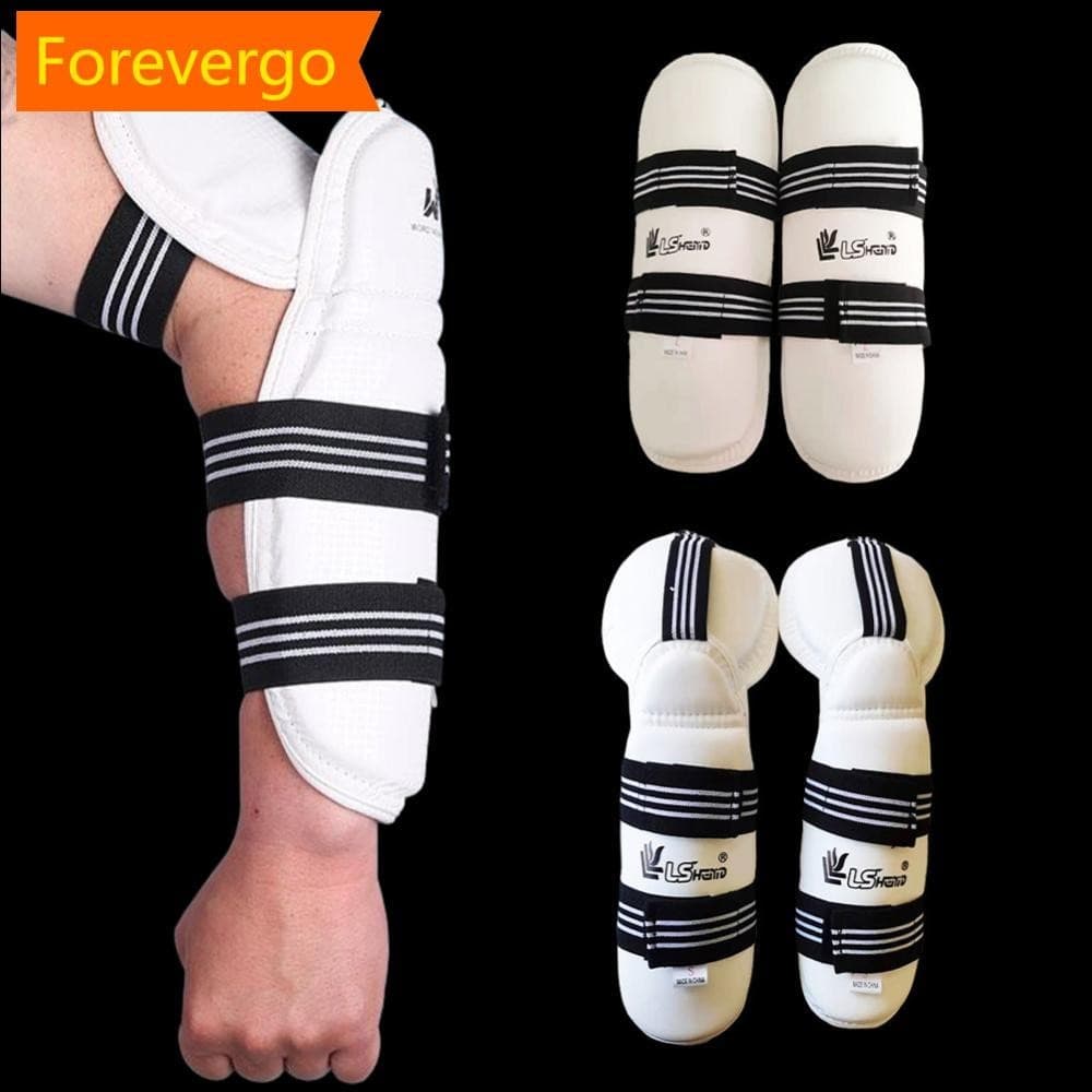 forevergo Taekwondo Conjunto De Proteção Das Pernas Do Braço Boxe De Karate Grosso Adulto Sanda Artes Marciais Treinamento Esportivo Equipamento A4J3
