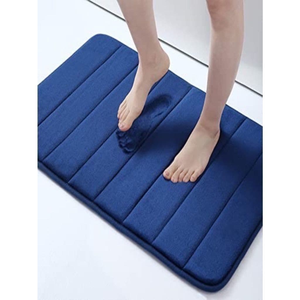 Tapete De Banheiro Antiderrapante Super Soft Macio 40*60cm  Bluesky -- Venus