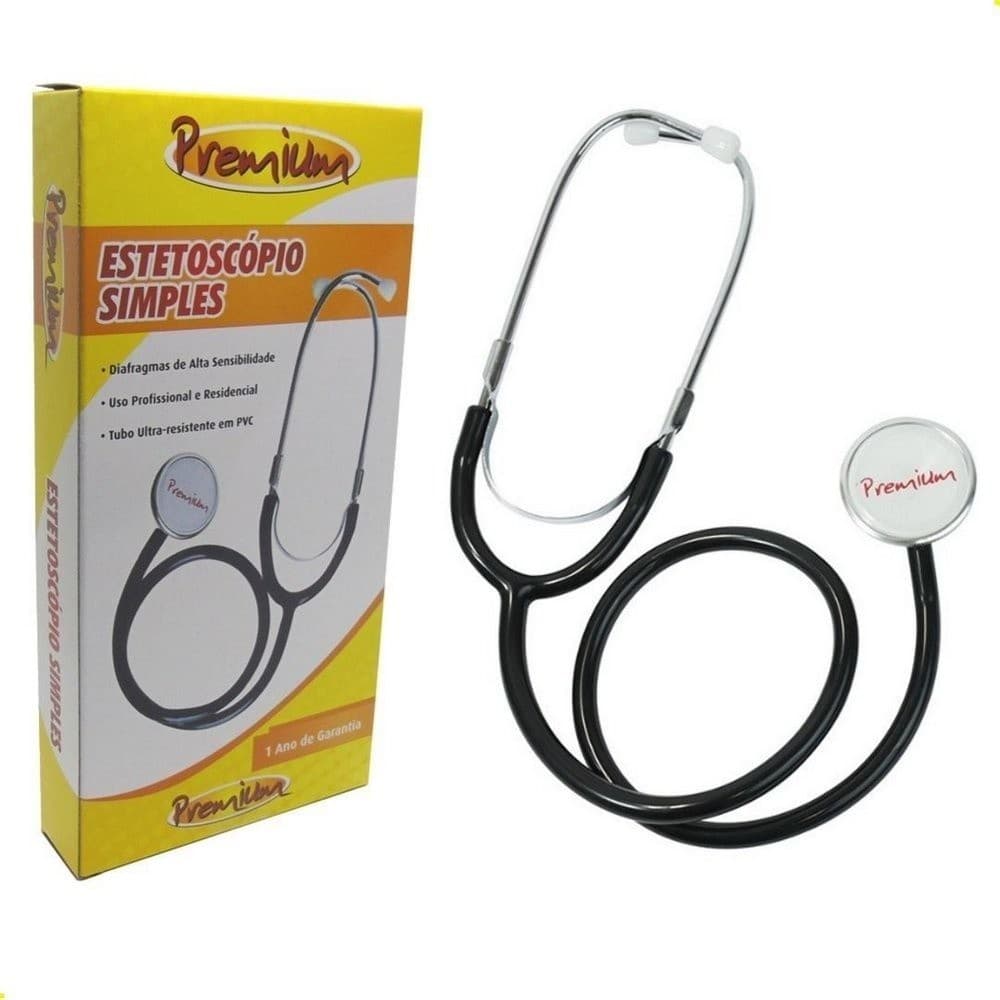 Estetoscópio Simples Adulto Premium