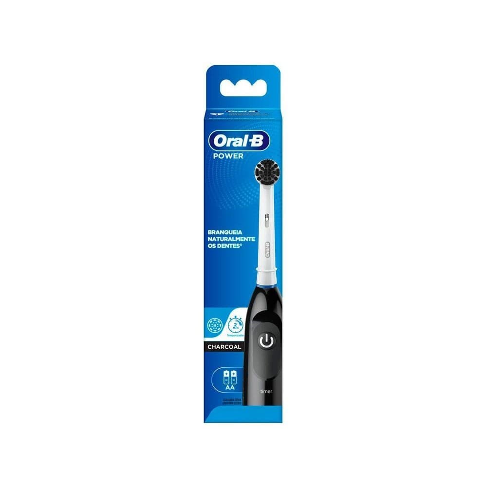 Escova de Dente Elétrica Oral-B Power Charcoal - com Refil