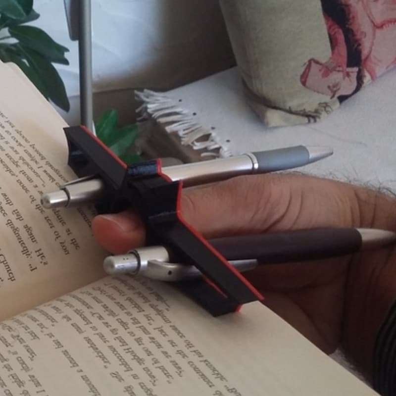 Anel Trava pagina Livro Leitura MORCEGO BATMAN Bibliocanto Suporte para Livros Apoio