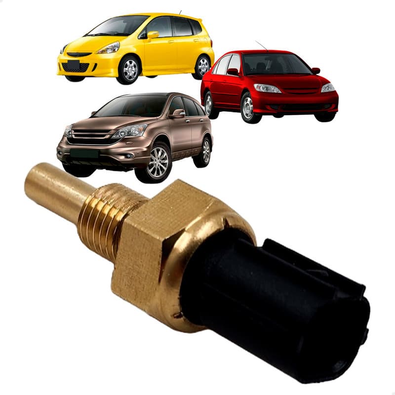 Sensor De Temperatura Fit 1.4 1.5 2004 até 2008 Civic 2001 até 2008 Crv 2.0 2007 até 2011 Gasolina