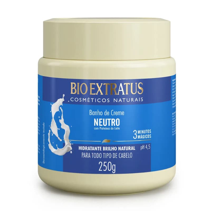 BANHO DE CREME BIO EXTRATUS NEUTRO PROTEINA DO LEITE  250G