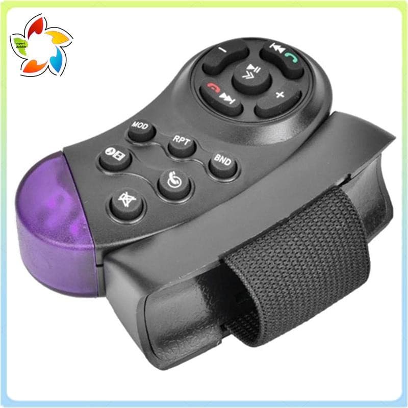 Volante Universal Controle Remoto Sem Fio 11 Botões Para Carro CD DVD MP5 Player