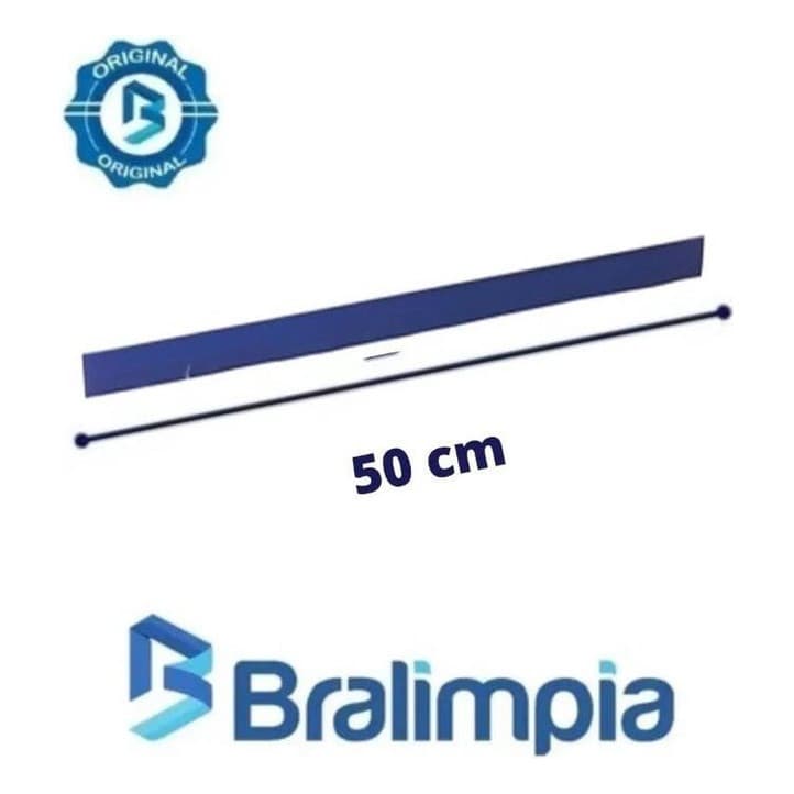 Refil Lamina De Borracha 50cm Rodo Twister 45cm Bralimpia