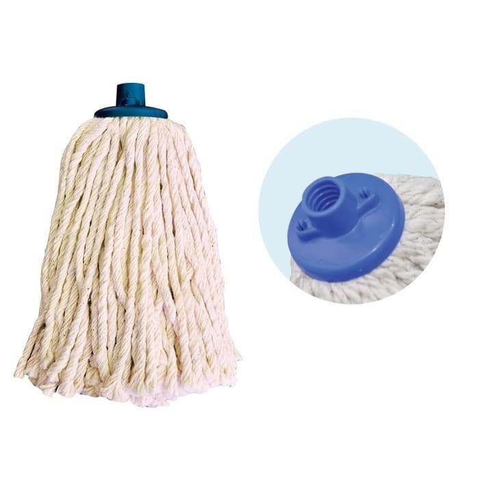 REFIL 30CM MOPINHO com Rosca AZUL PONTA CORTADA  BRALIMPIA