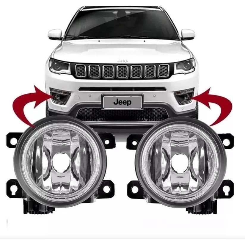 Farol De Milha Jeep Compass 2016 2017 2018 2019