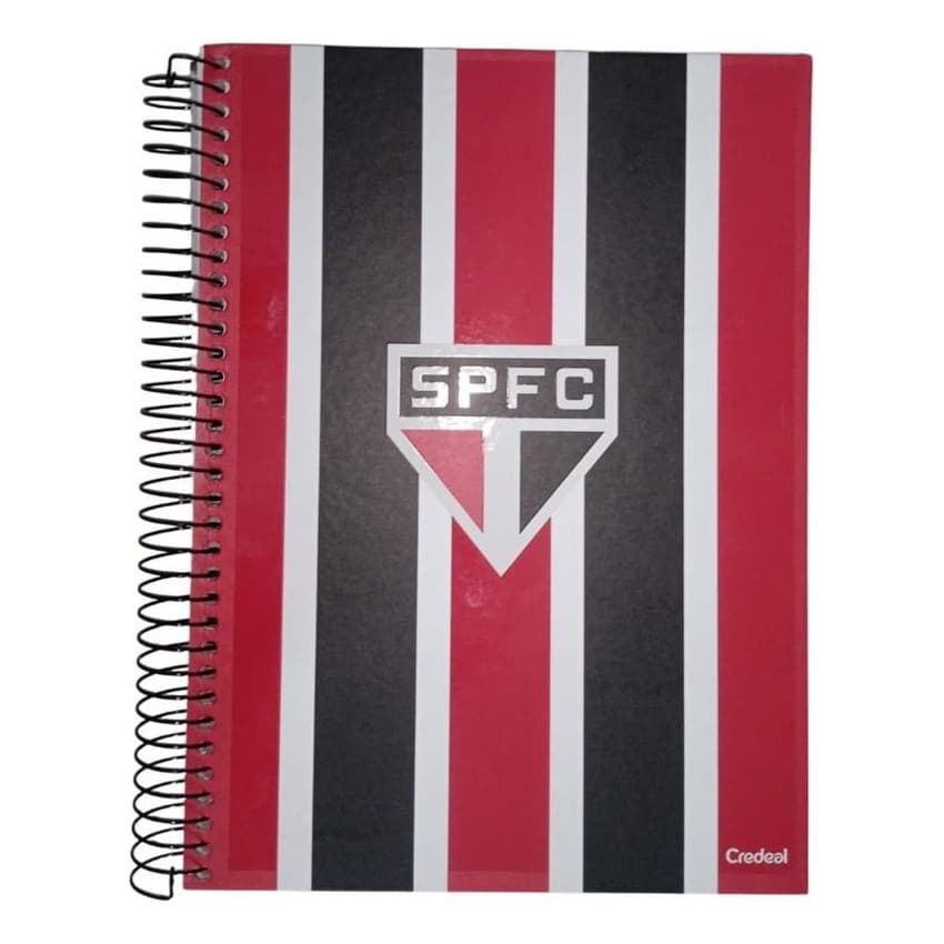 Kit 2 Cadernos São Paulo Universitário 80 Folhas 1 Matéria