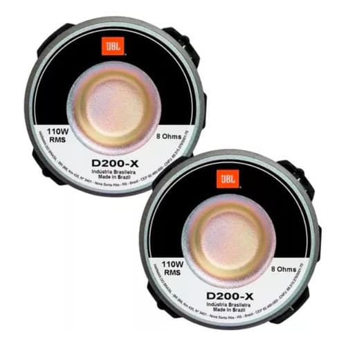 Par Driver D200x Jbl Original Selenium 110rms Som Automotivo