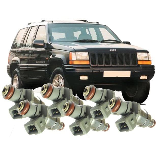 Kit 6 Bicos Injetores Dodge Dakota e Cherokee Sport - 53030778