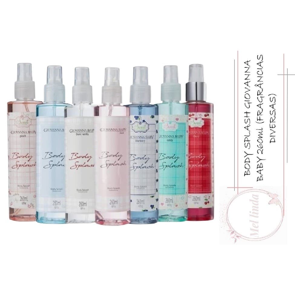 Body Splash Giovanna Baby 260ml (escolha a fragrância)