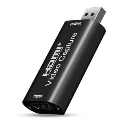 Placa Captura Mini 4k 1080p Hdmi Para Usb 2.0 Vídeo Live