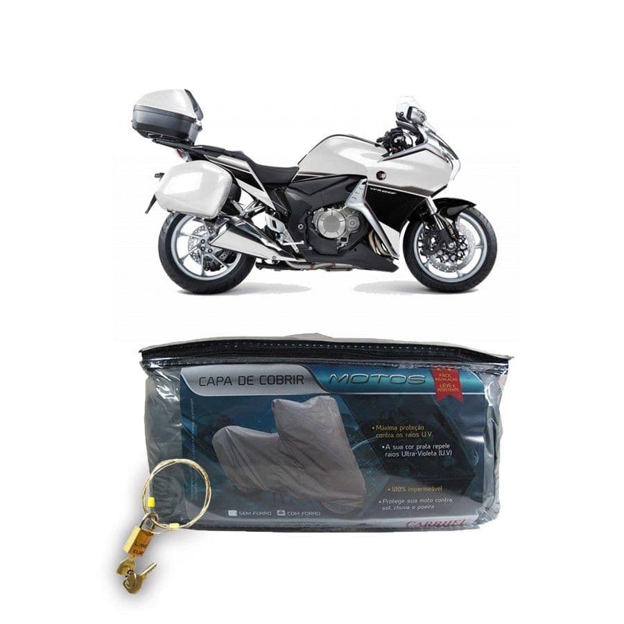 Capa com cadeado para cobrir HONDA VFR 1200F G(206)