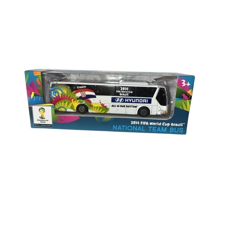 Miniatura Ônibus Hyundai Copa Mundo 2014 Fifa 1:95 Croácia