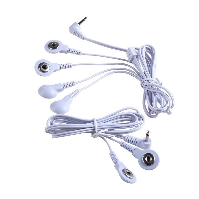 2/4 Maneiras 2.5MM Eletrodo Dezenas Cabo Fio Condutor Linha para Eletrodo Pad