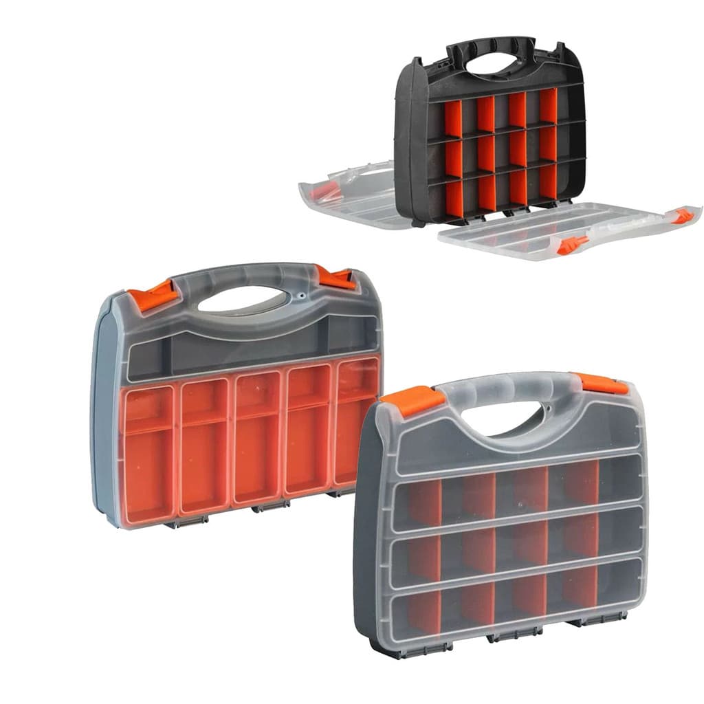 Maleta Organizador Plástico Parafusos Pesca Carga 5kg