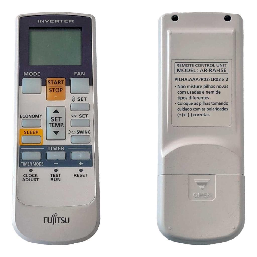 Controle Comp. Fujitsu Ar-condicionado Ar-rah1e Ar-rah3e Original