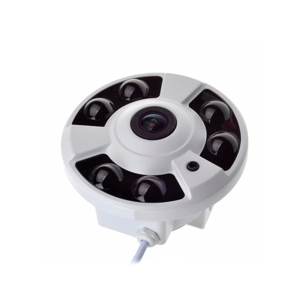 Camera de Segurança IP Fisheye Tecvoz, com IR, 4MB, 1,8mm, TV-IFY4M1
