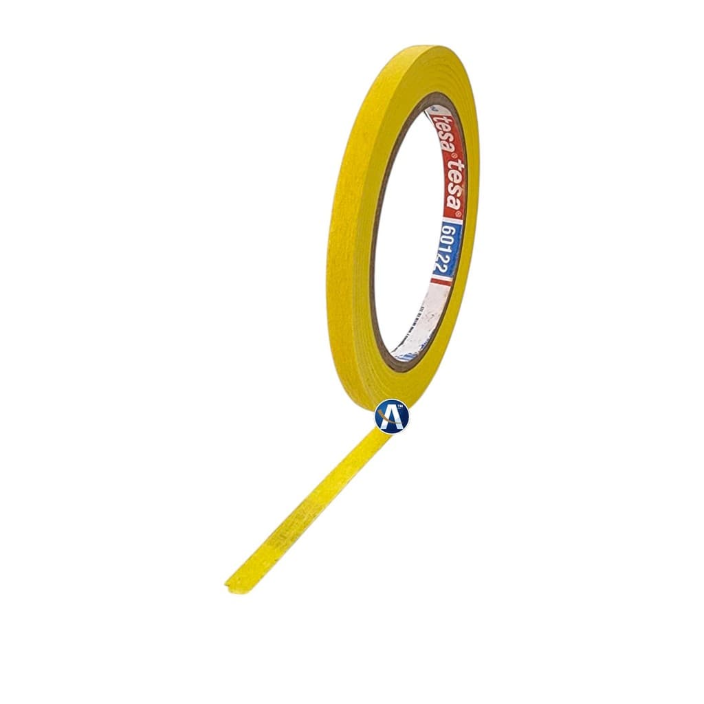 Fita Crepe Amarela Profissional 09mmX40m Tesa